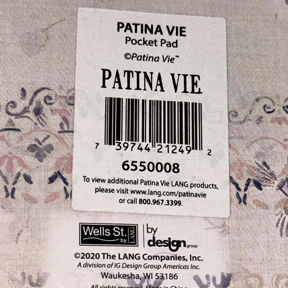 Patina Vie - Mini Notebook - by The Lang Company - Picture 4 of 4